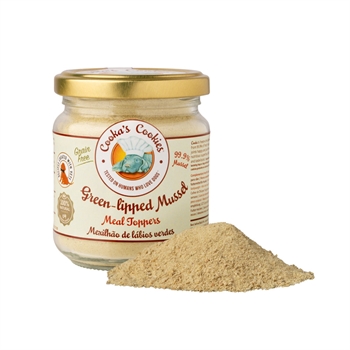 Cookas Cookies Topping & Tillskott Till Hundens Foder Green Lipped Mussel